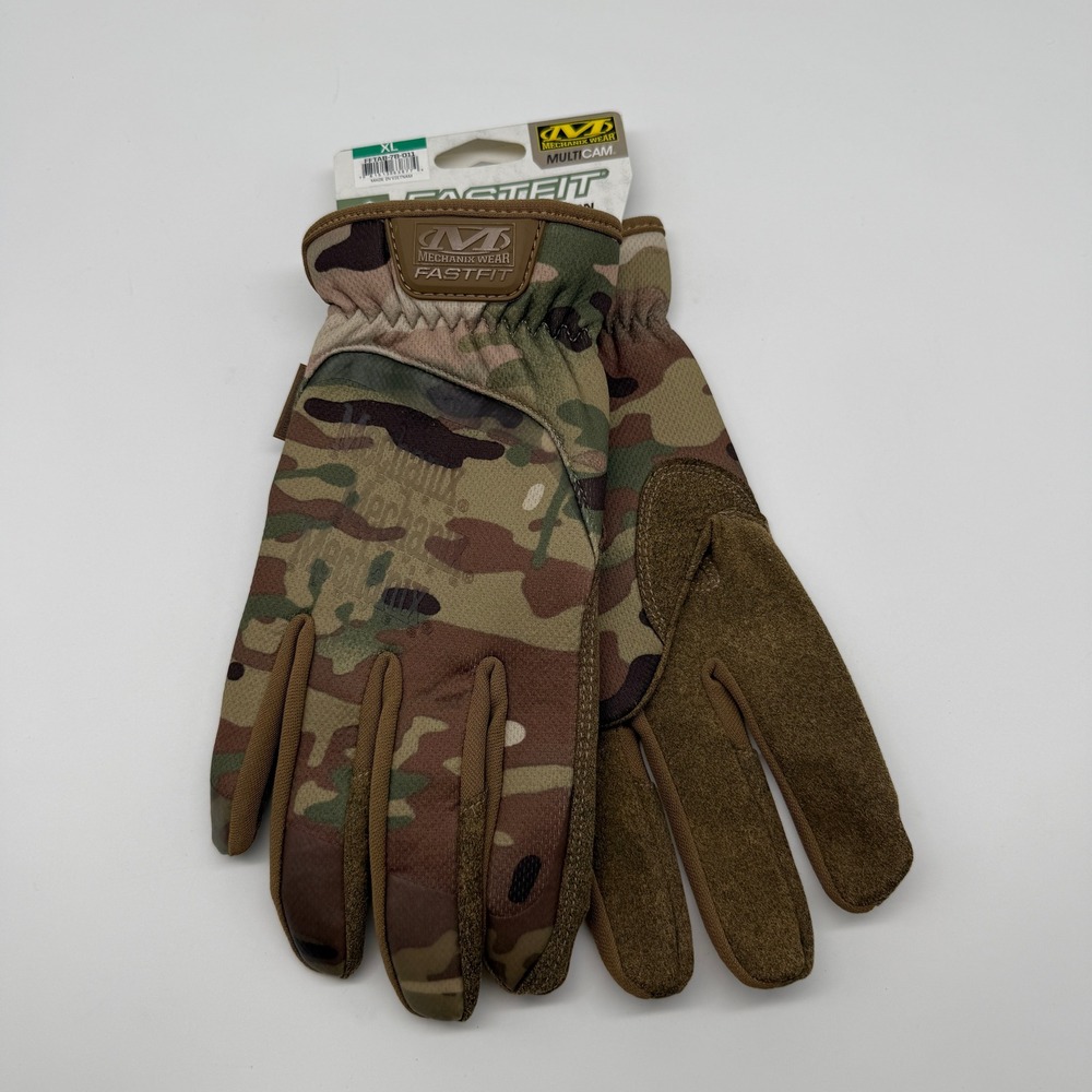 Mechanix Wear FastFit Gloves Mens XL MultiCam Camo Tactical Work FFTAB-78-011